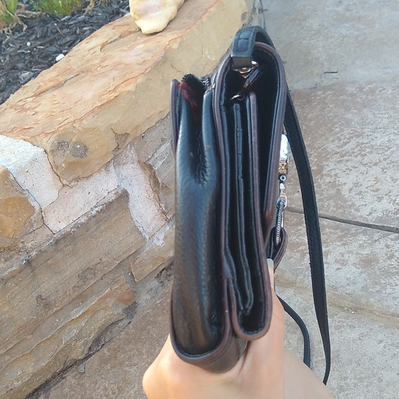 Brighton Leather Nepal Organizer Crossbody Bag RETAIL $310 - Picture 13 of 13